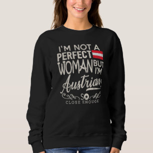 Sweatshirt Autriche Drapeau Femme Autriche Pride Souvenir