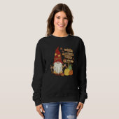 Sweatshirt Autumn Pumpkin Patch Gnome Fall Family Pajama Than (Devant entier)