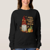 Sweatshirt Autumn Pumpkin Patch Gnome Fall Family Pajama Than (Devant)