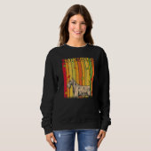 Sweatshirt Autumn Retro Cute Scottish Terrier Dog Thanksgivin (Devant entier)