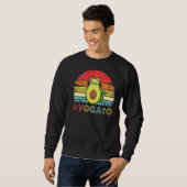 Sweatshirt Avagato Cat Avogato Avocado (Devant entier)