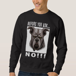 Sweatshirt Avant de demander no_5
