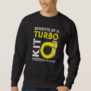 Sweatshirt Avantages Pour Les Hommes D'Un Turbo Kit Turbo Cha