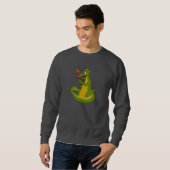 Sweatshirt avec dragon de dessin animé (Devant entier)