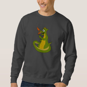 Sweatshirt avec dragon de dessin animé