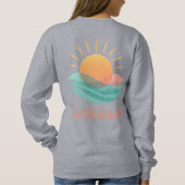 Sweatshirt avec sensations estivales "Sunkissed" (Dos)