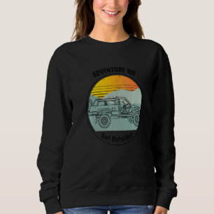 Sweatshirt Aventure 101 4runner Dans Le Beau Extérieur