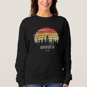 Sweatshirt Aventure 101 Toundra Vintage rétro