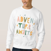 Sweatshirt Aventure Attend (Devant)