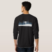 Sweatshirt Aventure de ski d'hiver (Dos entier)