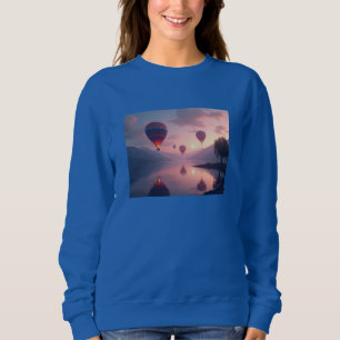Sweatshirt Aventures en montgolfière rêvées