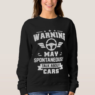 Sweatshirt Avertissement de chemise mécanique automatique Je
