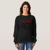 Sweatshirt Avertissement Je peux utiliser ou non ce que vous (Devant entier)