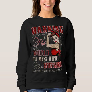 Sweatshirt Avertissement Ne pas hésiter avec ce divertissemen