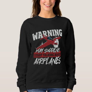 Sweatshirt Avertissement peut soudainement commencer à parler