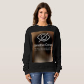 Sweatshirt Avertissement sur le contenu sensible 2 (Devant entier)