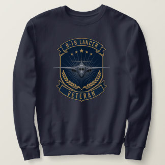 Sweatshirt Avion de bombardement militaire vétéran B-1B Lance