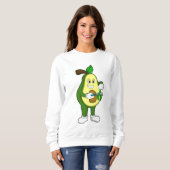 Sweatshirt Avocado as Hairtravh Razor (Devant entier)