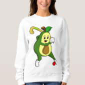 Sweatshirt Avocado at hockey (Devant)