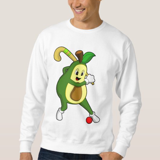 Sweatshirt Avocado at hockey (Devant)