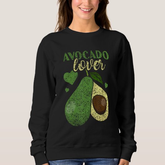 Sweatshirt Avocado Cute Avocados Sayings (Devant)