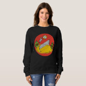 Sweatshirt Avocado  Healthy Fruit Guacamole Vegetarian Vegan (Devant entier)