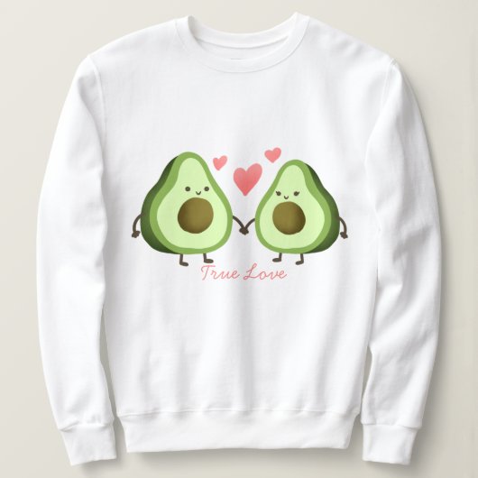 Sweatshirt Avocado Love (Design devant)