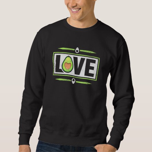 Sweatshirt Avocado Love (Devant)