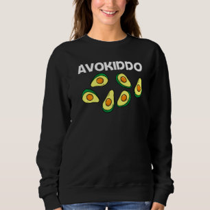 Sweatshirt Avocado Pour Enfants Garçons Pear Guac Avocados Me