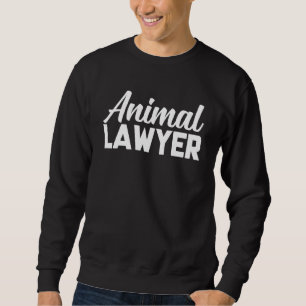 Sweatshirt Avocat animal, Secourt faunique, Droits des animau