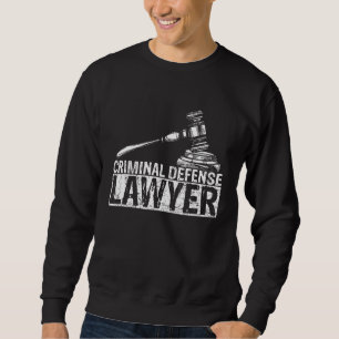 Sweatshirt Avocat de la défense criminelle