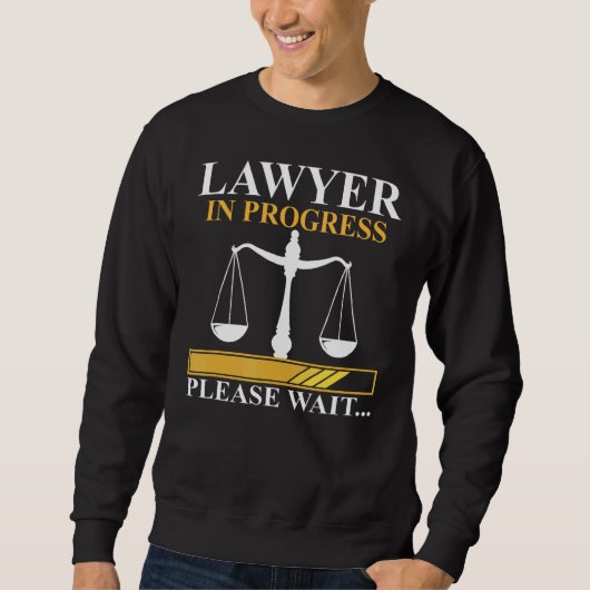 Sweatshirt Avocat En Cours Conception Des Étudiants De L'Écol (Devant)
