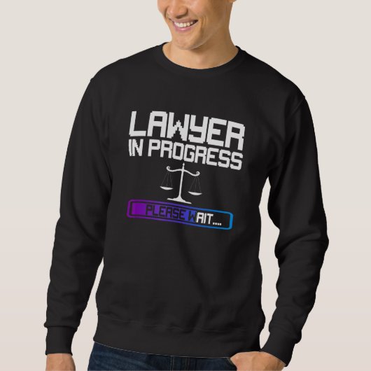 Sweatshirt Avocat En Cours Échelles De L'École De Droit De La (Devant)