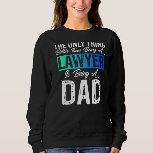 Sweatshirt Avocat mignon papa (Devant)