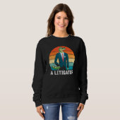 Sweatshirt Avocateur d'un avocat (Devant entier)