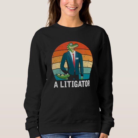 Sweatshirt Avocateur d'un avocat (Devant)