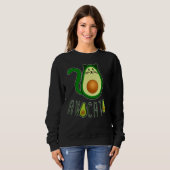 Sweatshirt Avocato Chats Avocado Fruit Chat Animal Et Animaux (Devant entier)