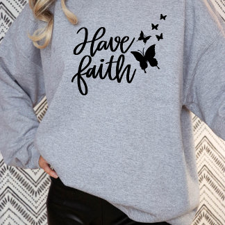 Sweatshirt Avoir foi Flying Butterfly