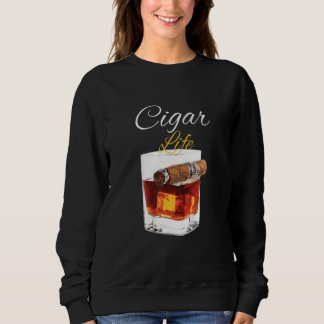 Sweatshirt Avoir Un Whiskey Avec Ce Cigar