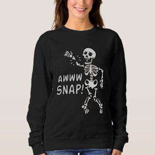 Sweatshirt Aw Arme brisée Squelette blessure poignet Surgery