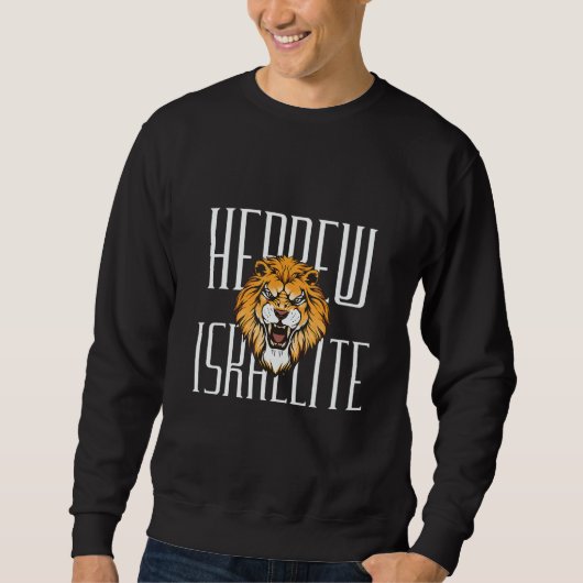 Sweatshirt Awakened By Yah Hebrew Israelite Lion of Judah (Devant)
