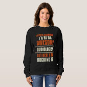 Sweatshirt Awesome Audiologiste Rocking It Audiology Apparel (Devant entier)
