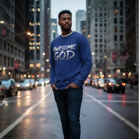 Sweatshirt Awesome God