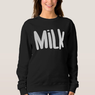 Sweatshirt Awesome Lait Correspondant Lait Cookies Couples Co