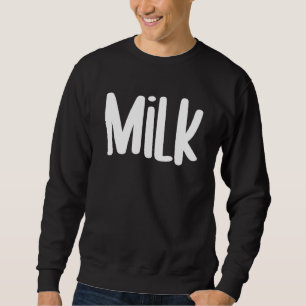 Sweatshirt Awesome Lait Correspondant Lait Cookies Couples Co