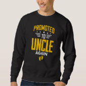 Sweatshirt Awesome Promoted To Uncle Again Leveling Up To Unc (Devant)
