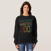 Sweatshirt Awesome Since 2005 (Devant entier)