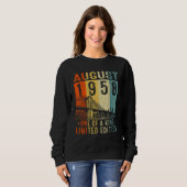 Sweatshirt Awesome Since August 1958 One Of A Kind (Devant entier)