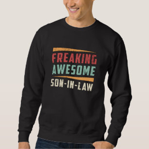 Sweatshirt Awessee Meilleur Fils En Droit Son Fière Idée Cade