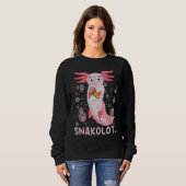 Sweatshirt Axolotl Animaux Farcis Et Snacks (Devant entier)